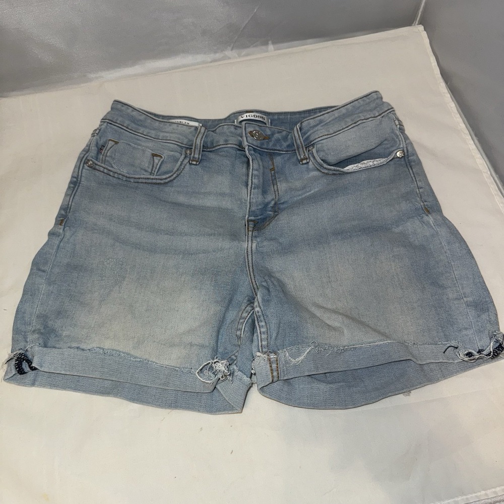 Vigoss Jean Shorts‎ Women's 29 Marley Short Cuffed Stretch